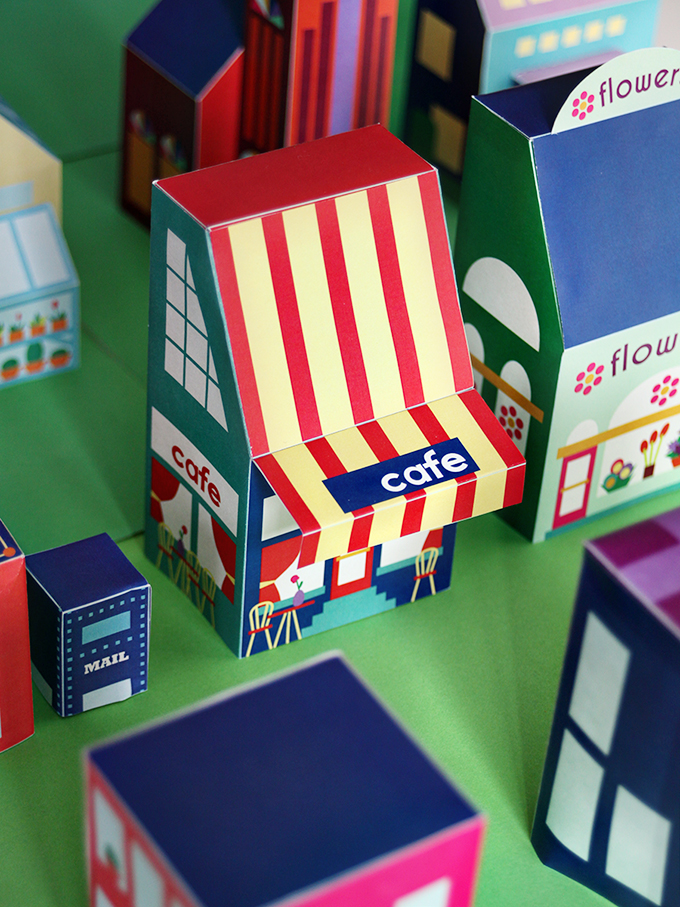 The Neighborhood – Printable Paper Toy Town