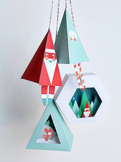 Smallful Paper Ornaments