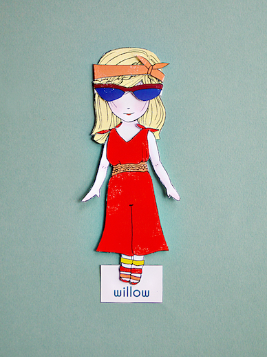 Smallful Willow Paper Dolls